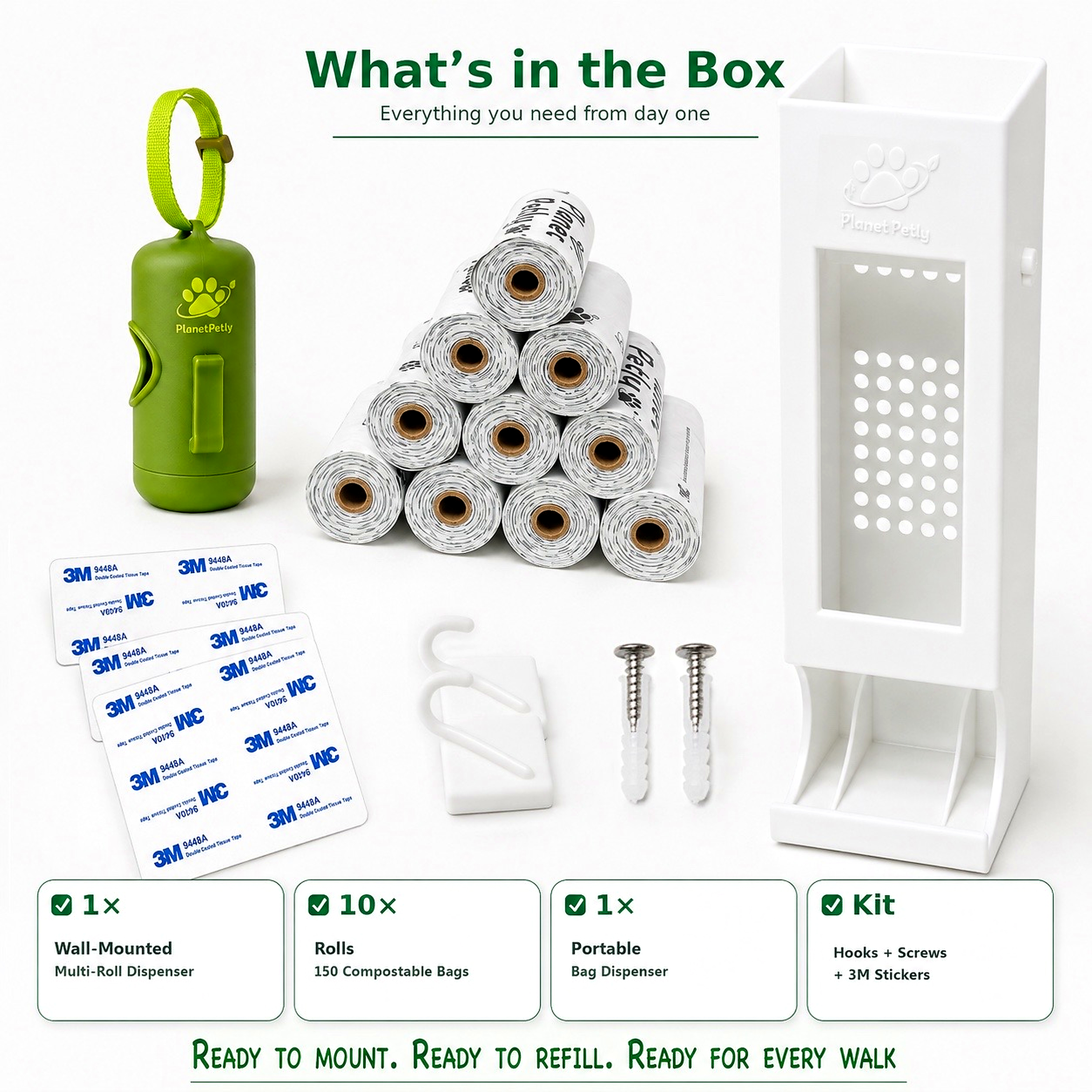 Planet Petly eco-friendly biodegradable poop bags